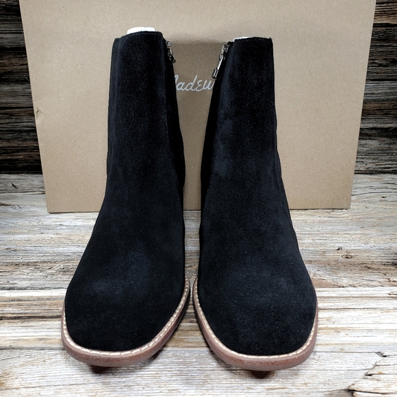 Madewell Bryce Calf Suede Ankle Chelsea Boots - Picture 8 of 8